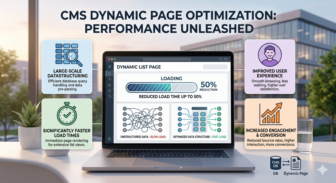 CMS Dynamic Page Optimization