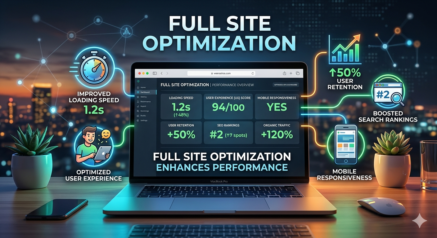 Full site optimization