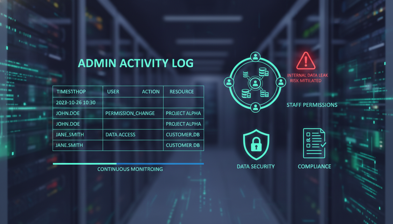 Admin Activity Log Review