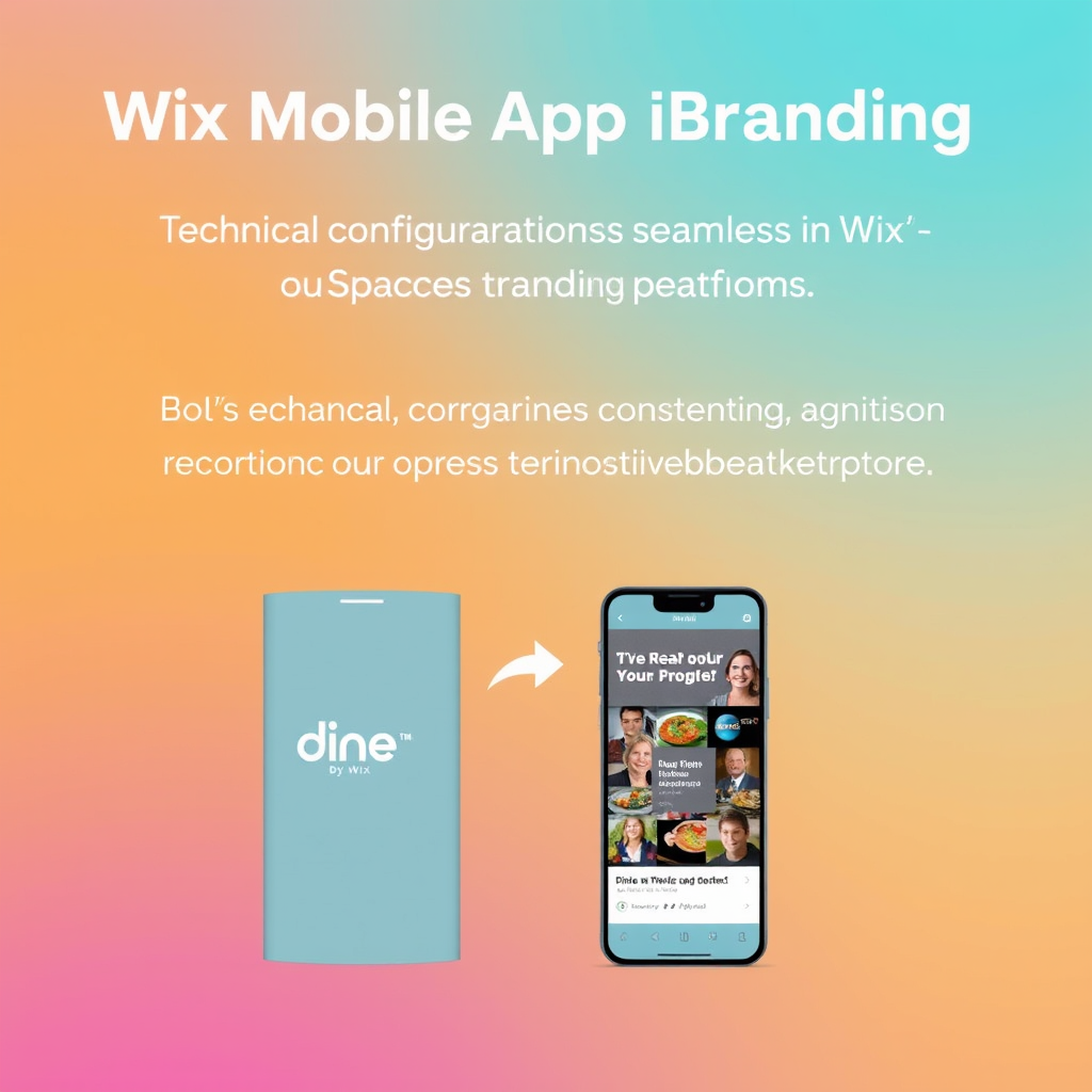Wix Mobile App Branding