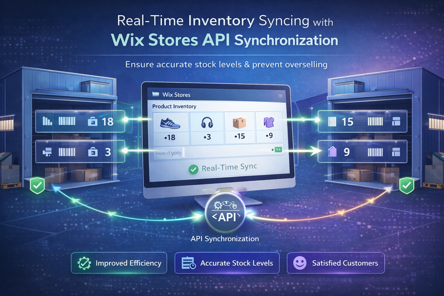Wix Stores API Synchronization: