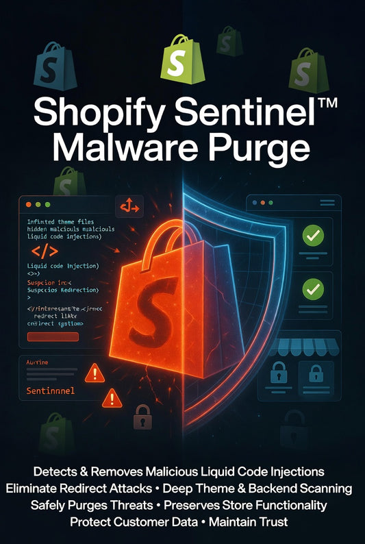Shopify Sentinel™ Malware Purge